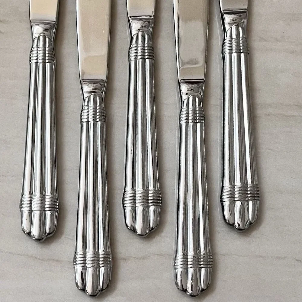 Hampton Silversmiths description stainless
